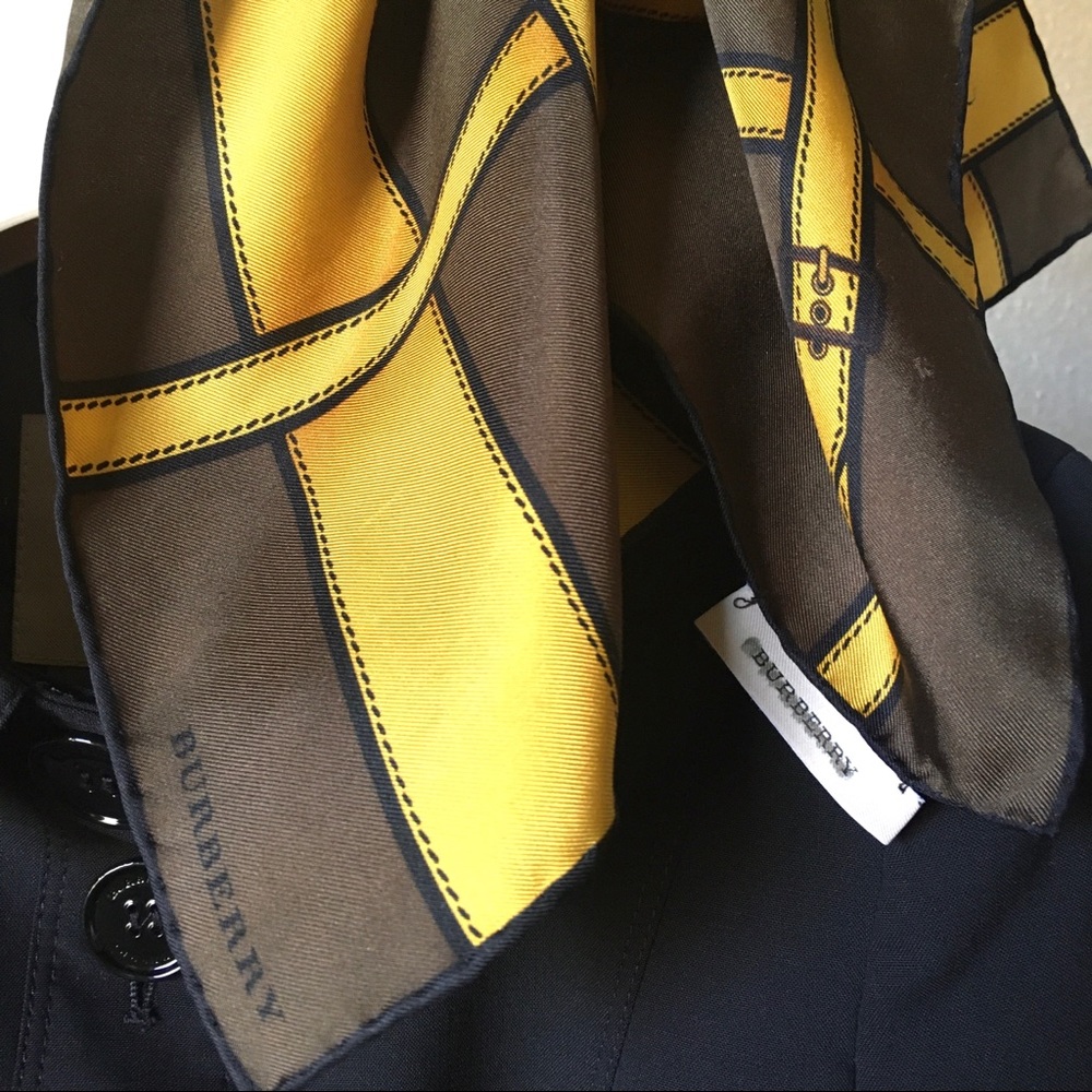 Burberry Scarf With belt motif - Picture 7 of 9